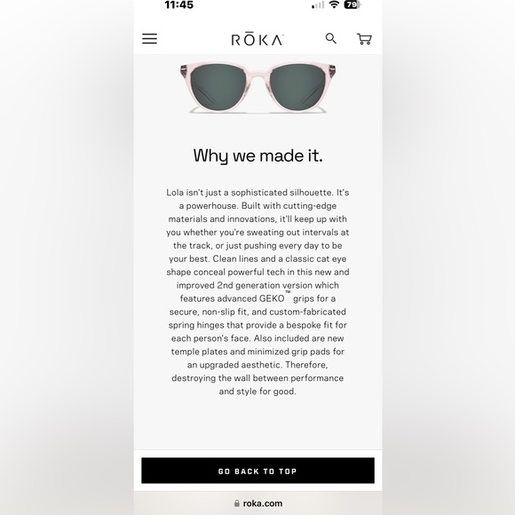 Roka Lola sunglasses EUC - Picture 8 of 8